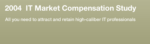 2004  IT Market Compensation Study