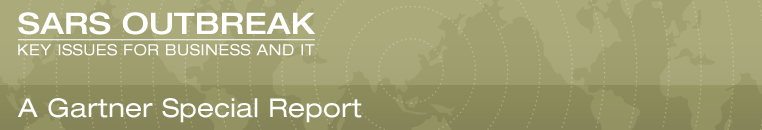 SARS Special Report Header
