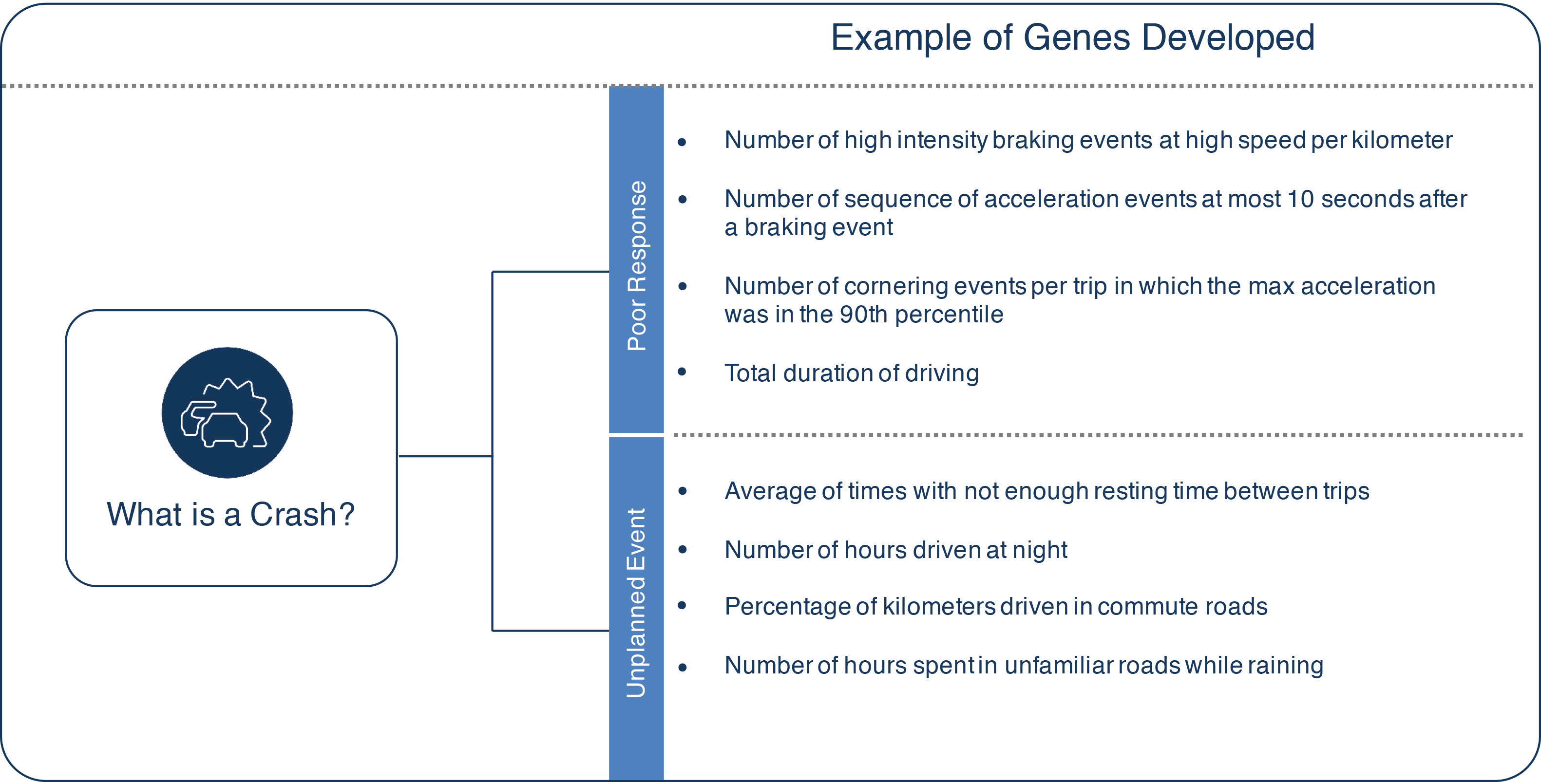 Example Crash Related Genes 